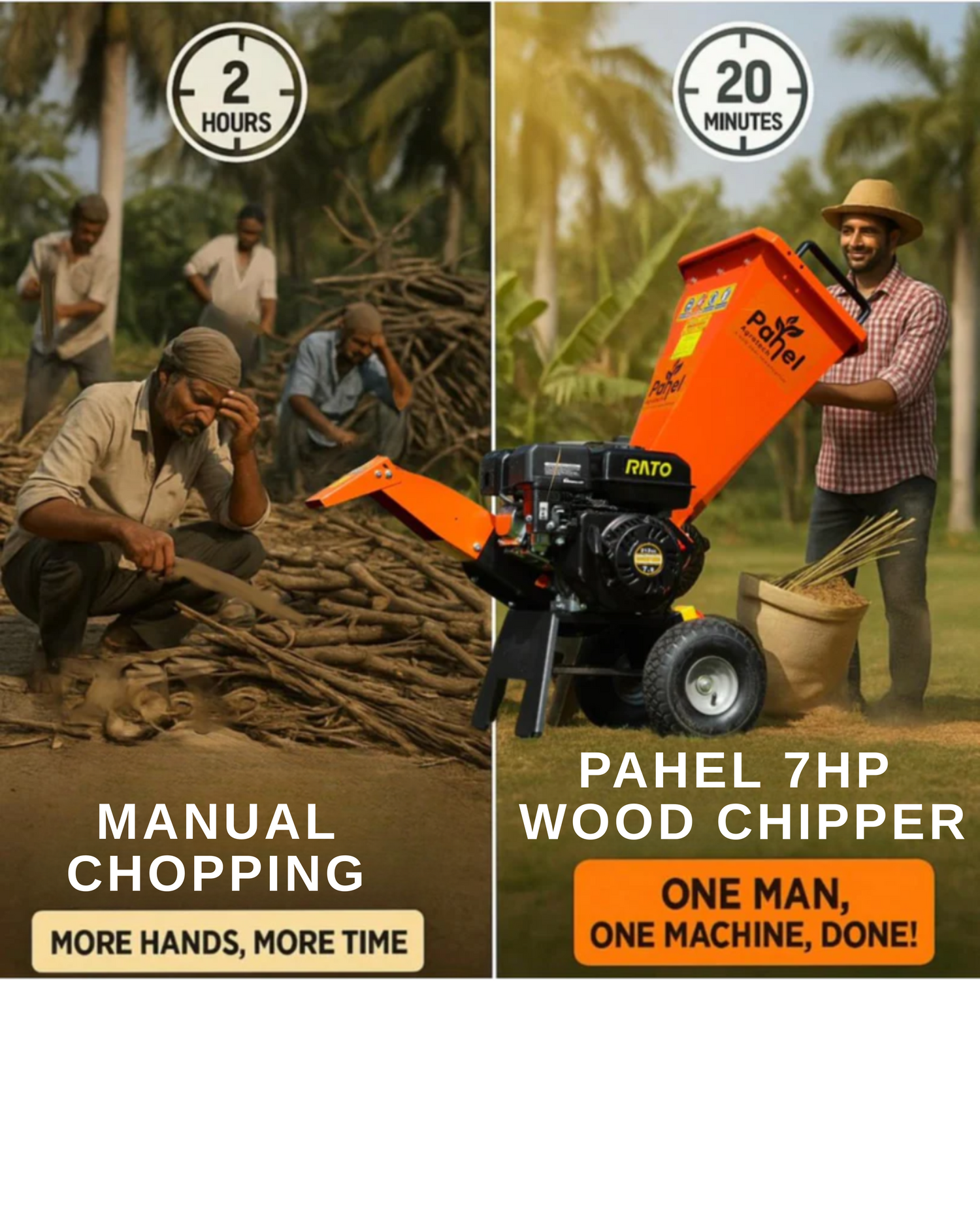 Wood chipper and shedder