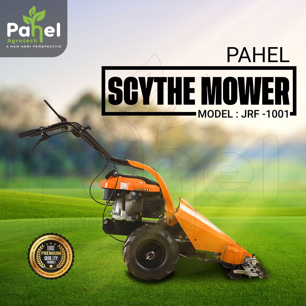 Gasoline scythe mower
