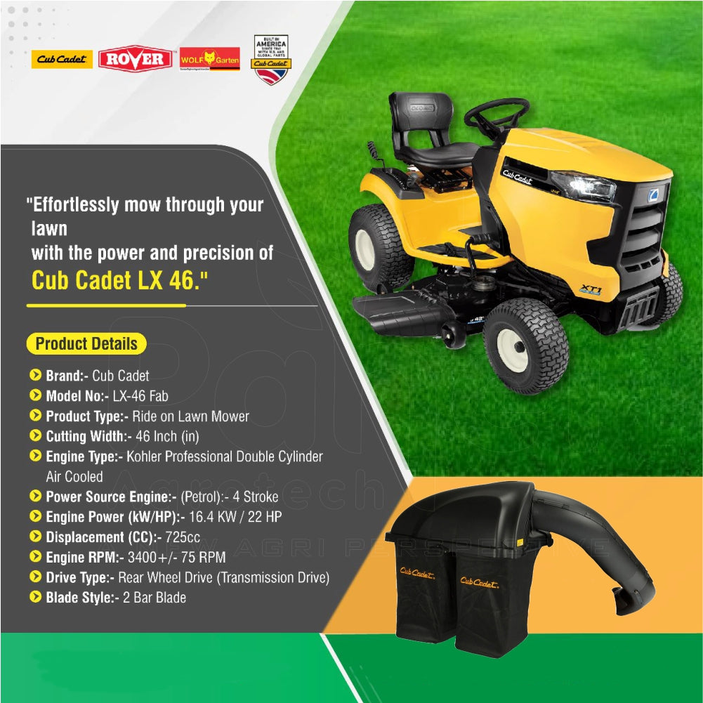 Cub Cadet XT2 LX 46″ Lawn Tractor