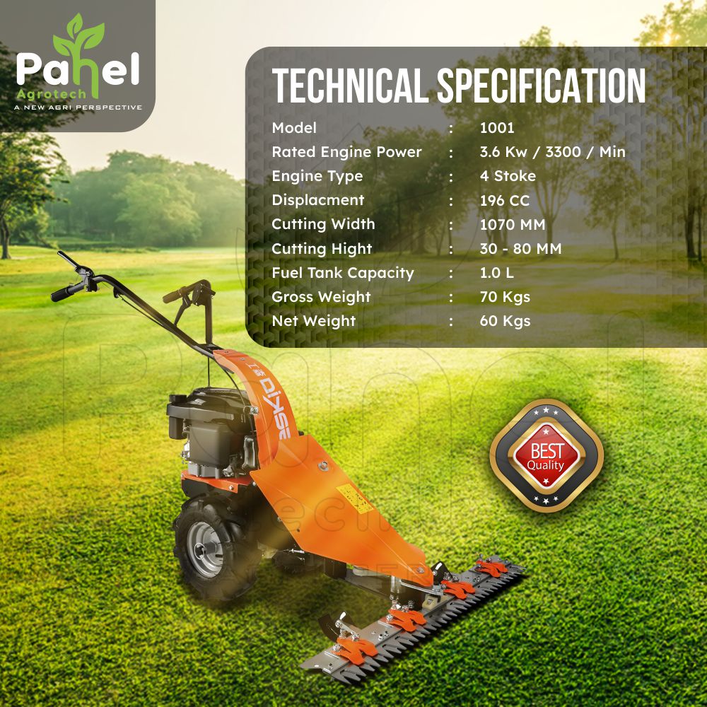 Pahel Gasoline scythe mower JRF-1001 A/B/C WASTE GRASS Cutting