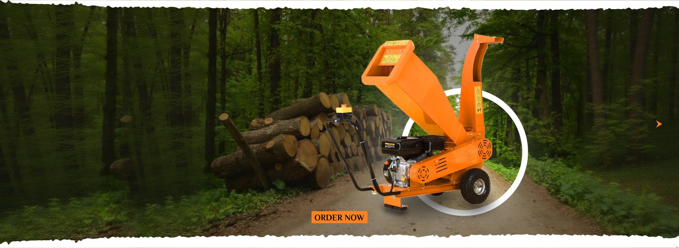 wood chipper and shedder order now