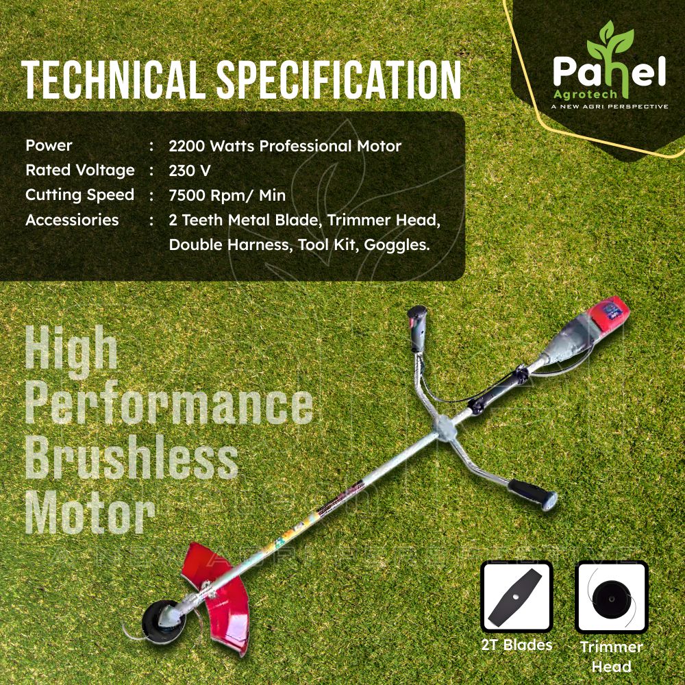 Pahel Electric Brush Cutter 2200 WATT