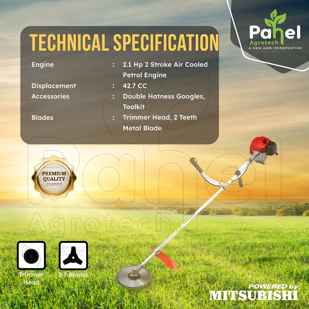 “43 CC Mitsubishi TU43 Side Pack Brush Cutter”