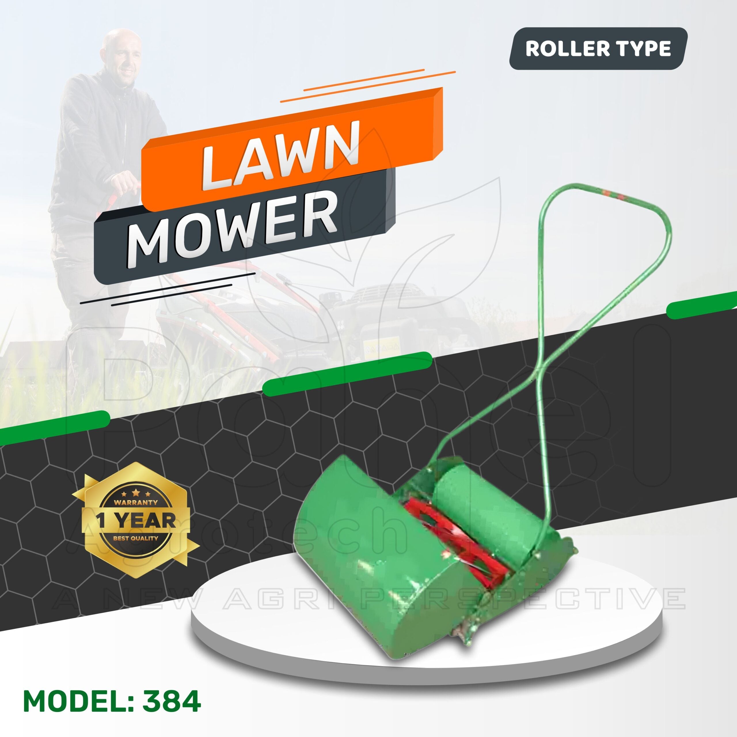 Manual Roller Type Lawn Mower