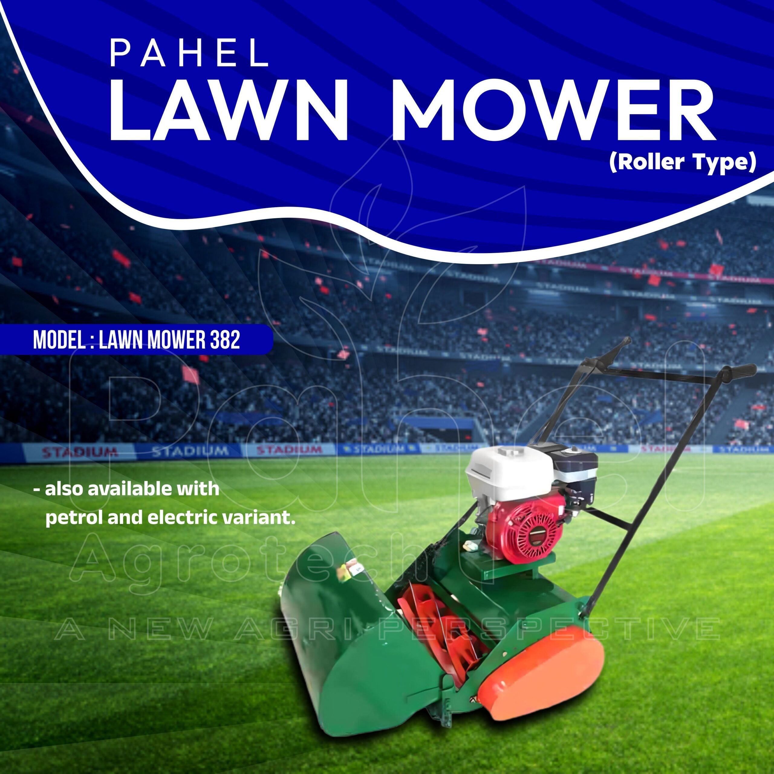 Petrol Roller Type Lawn Mower