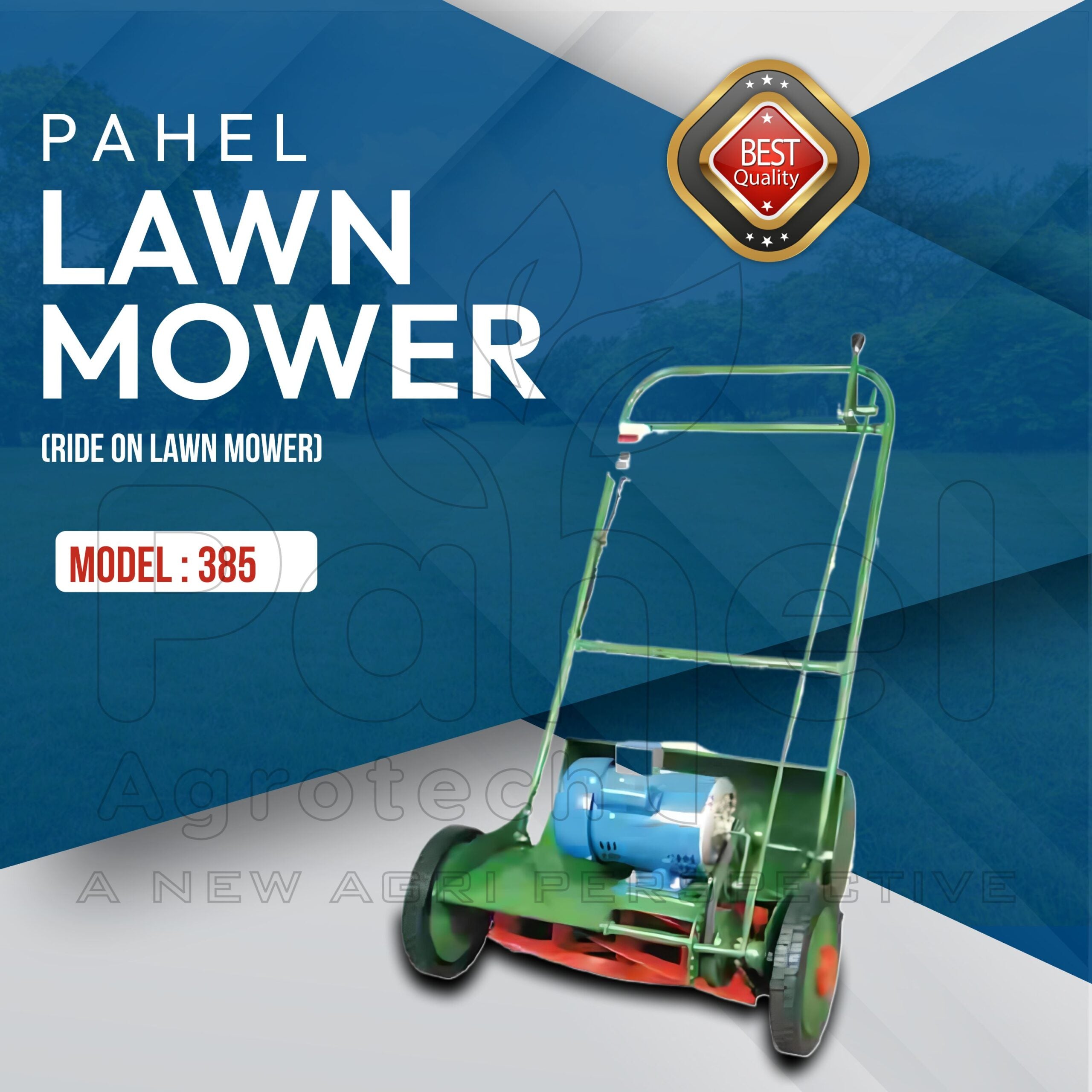 Pahel Wheel Type Electric/Petrol Lawn Mower