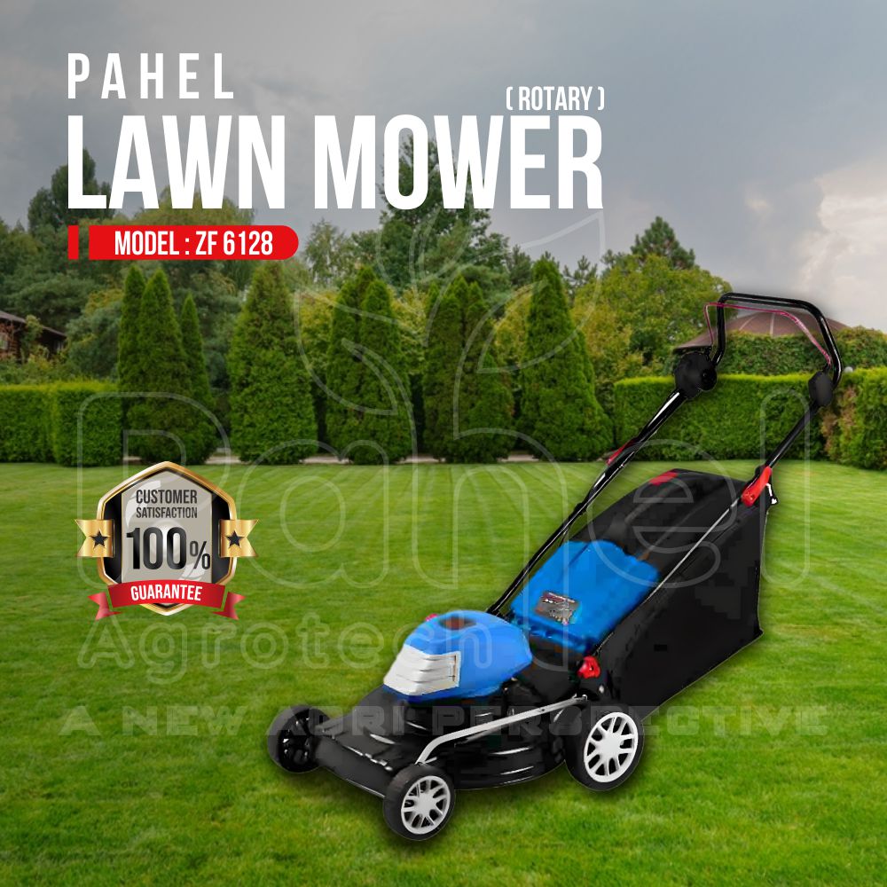 1800W Electric Lawn Mower with 18" Cutting Width - Steel DECK