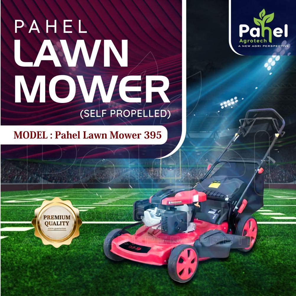 Self propelled 4 Stroke Petrol Power Rotary Lawn Mower