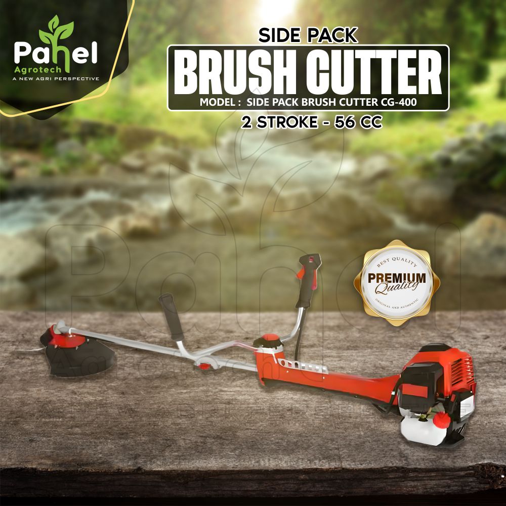 56 CC 2 Stroke Side Pack Brush Cutter