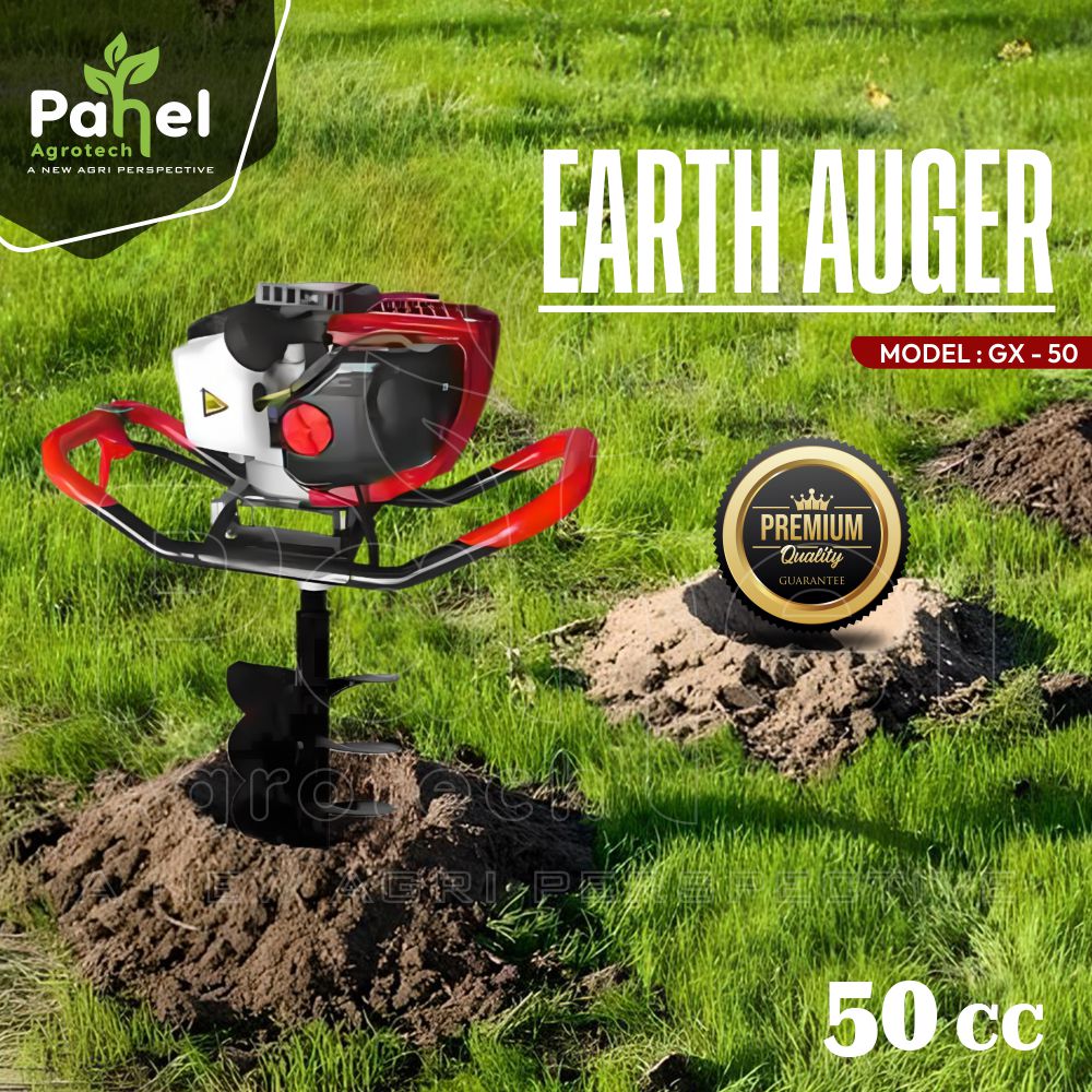 50 CC 4 Stroke Petrol Earth Auger