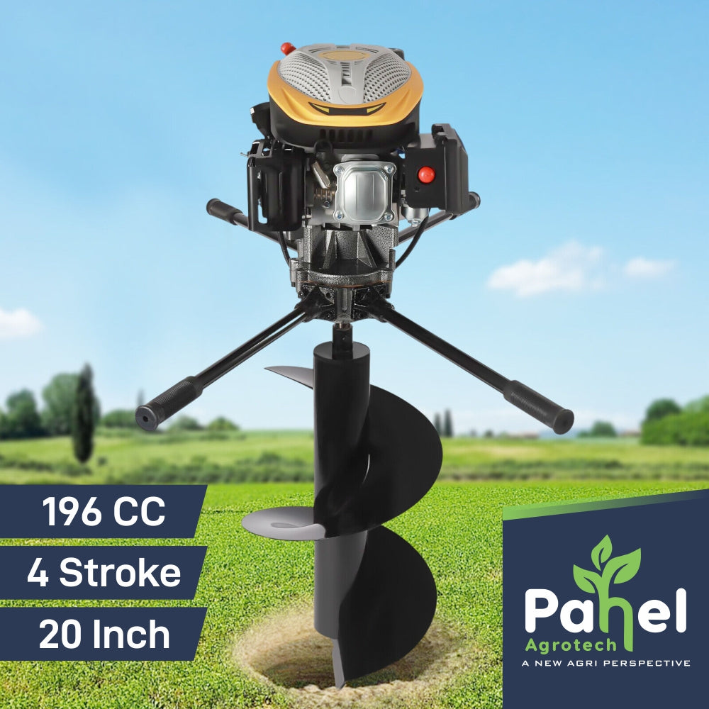 Pahel 196 CC 4 Stroke Petrol Earth Auger HEAVY DUTY