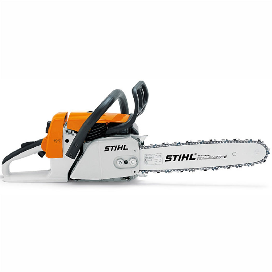 Stihl MS 260 petrol chainsaw with 16″ guide bar and saw chain