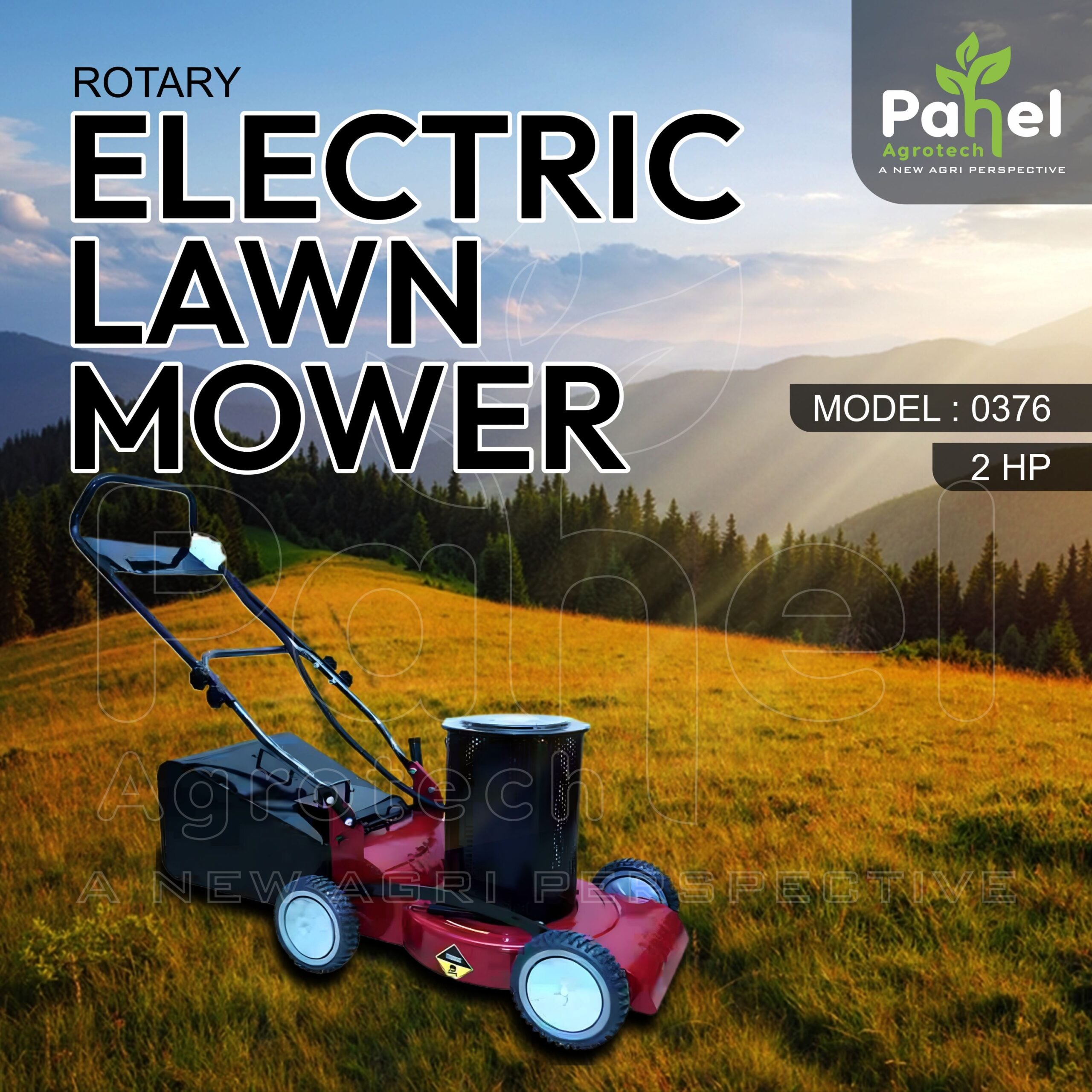 Pahel Electric Rotary Type Lawn Mower