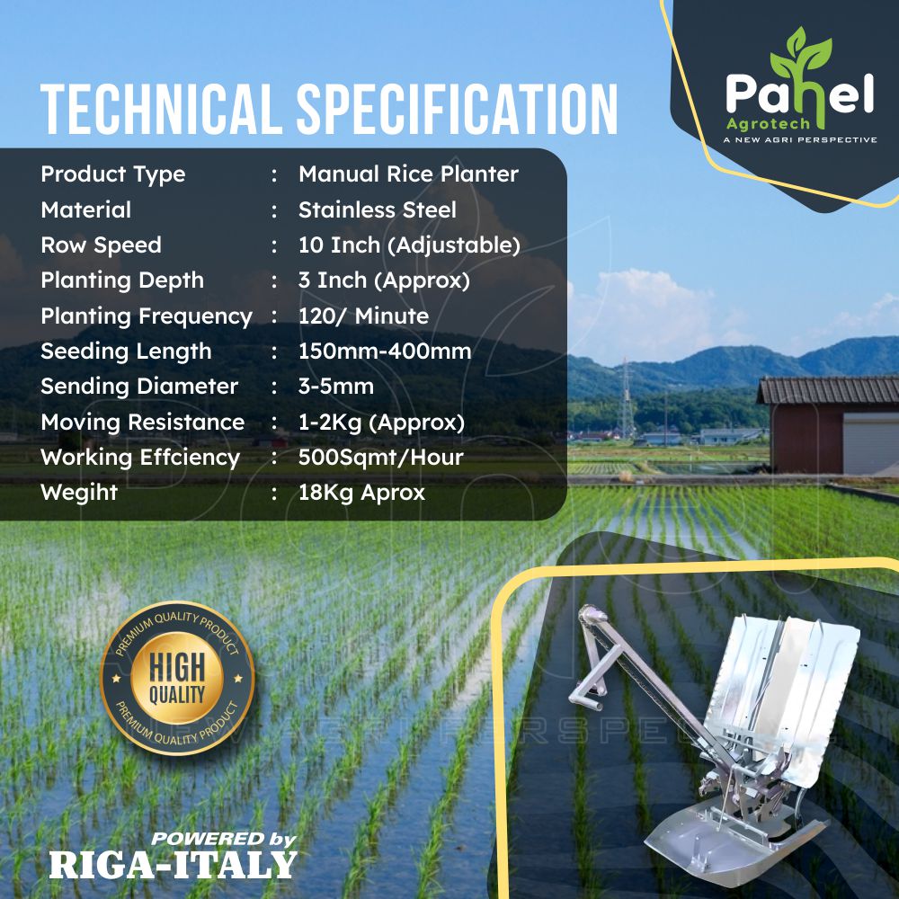 Pahel Manual Rice Planter