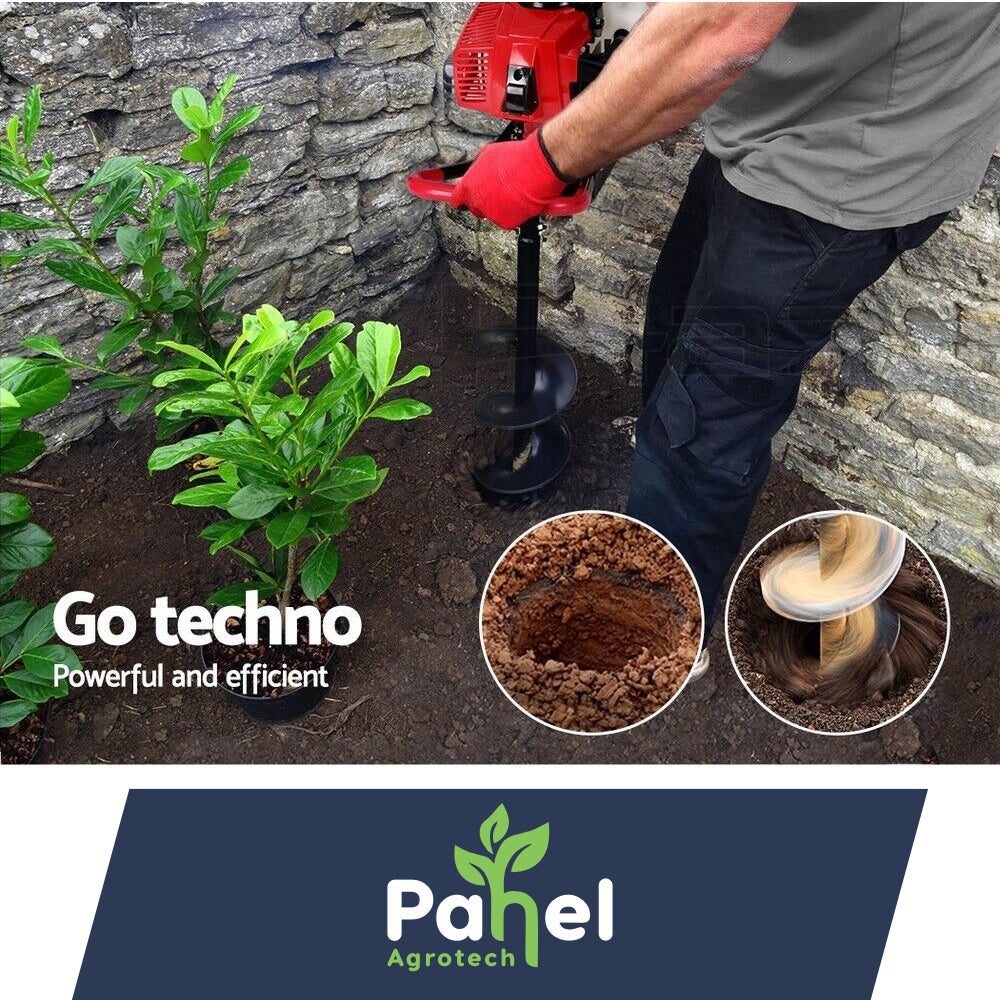 Pahel 52 cc 2-Stroke Petrol Earth Auger – Compact and Efficient Digging Solution