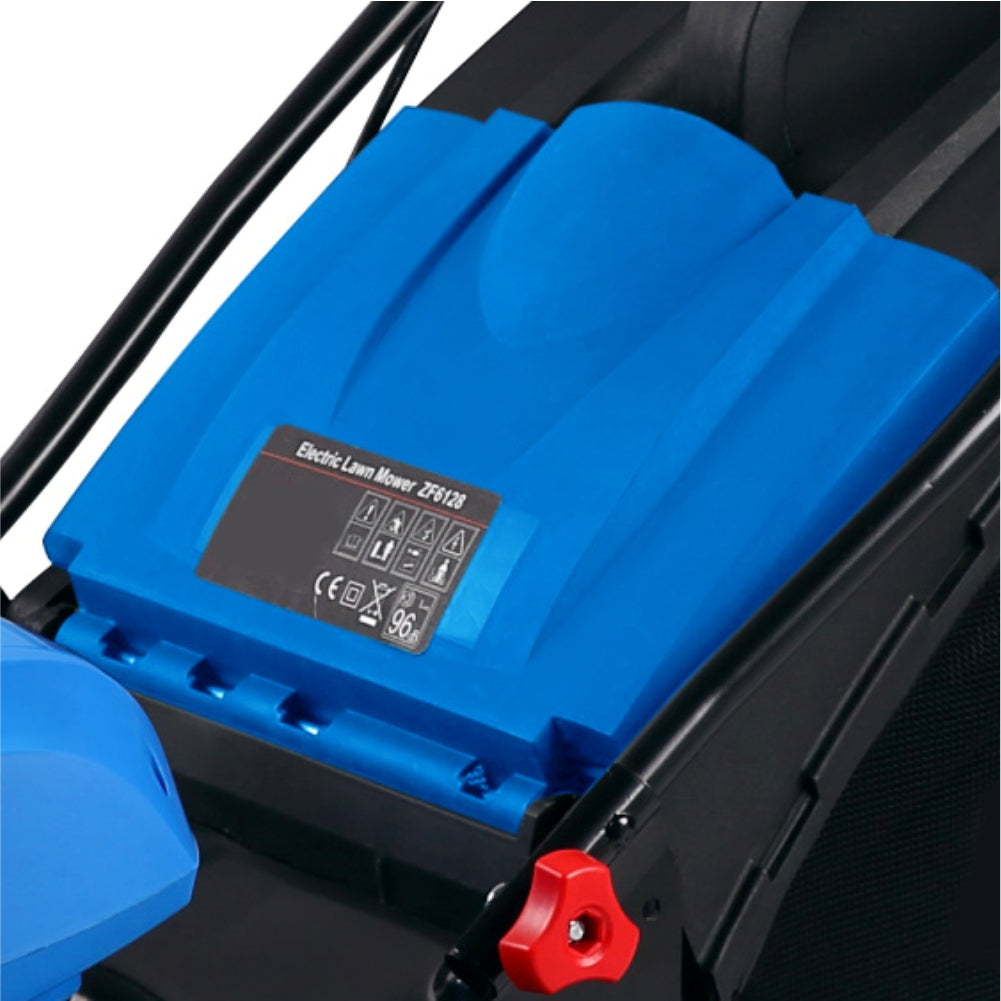 Pahel 1600W Electric Lawn Mower with 16" Cutting Width- Steel DECK