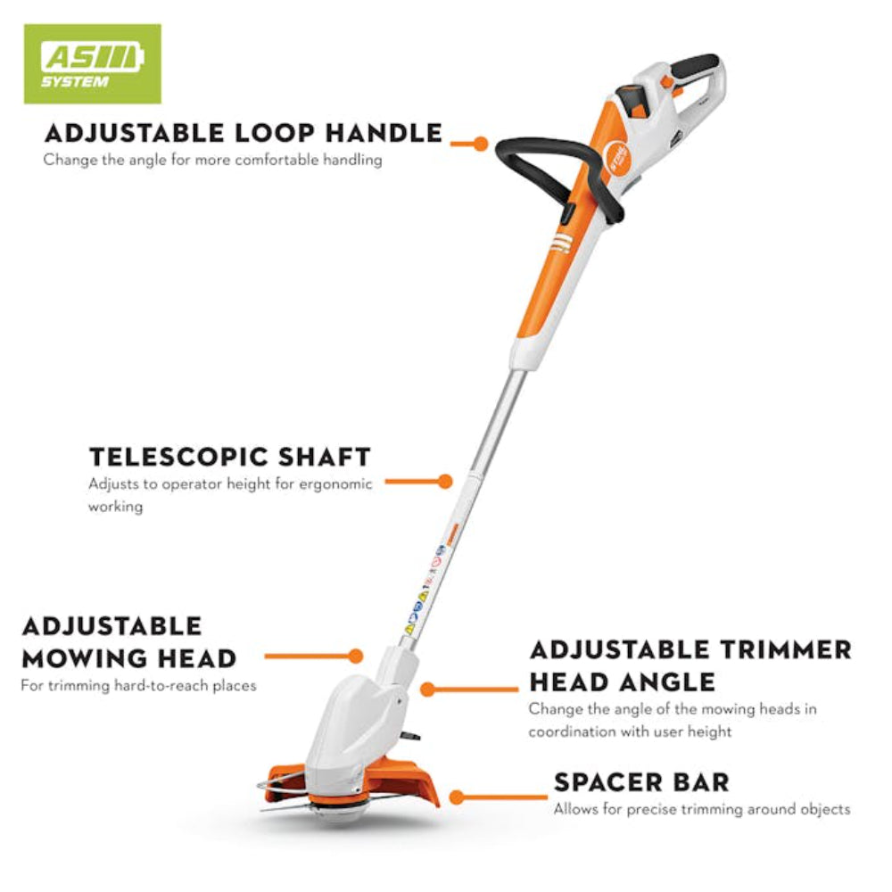 STIHL FSA 30 C-B 9″ Cordless Brushcutter & Edger Kit (AS 2 Battery & AL 1 Charger)