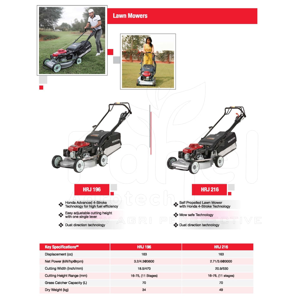 HONDA Lawn Mower HRJ216