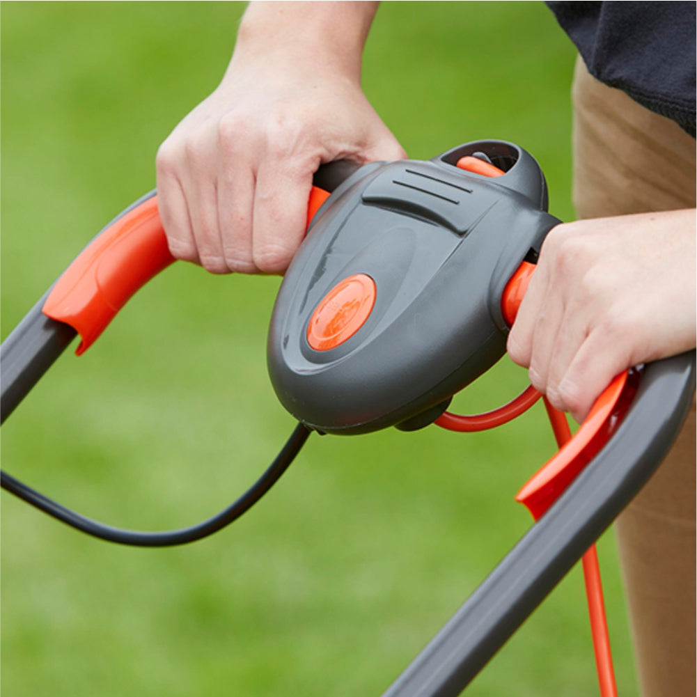 Pahel 1600W Electric Lawn Mower with 15" Cutting Width