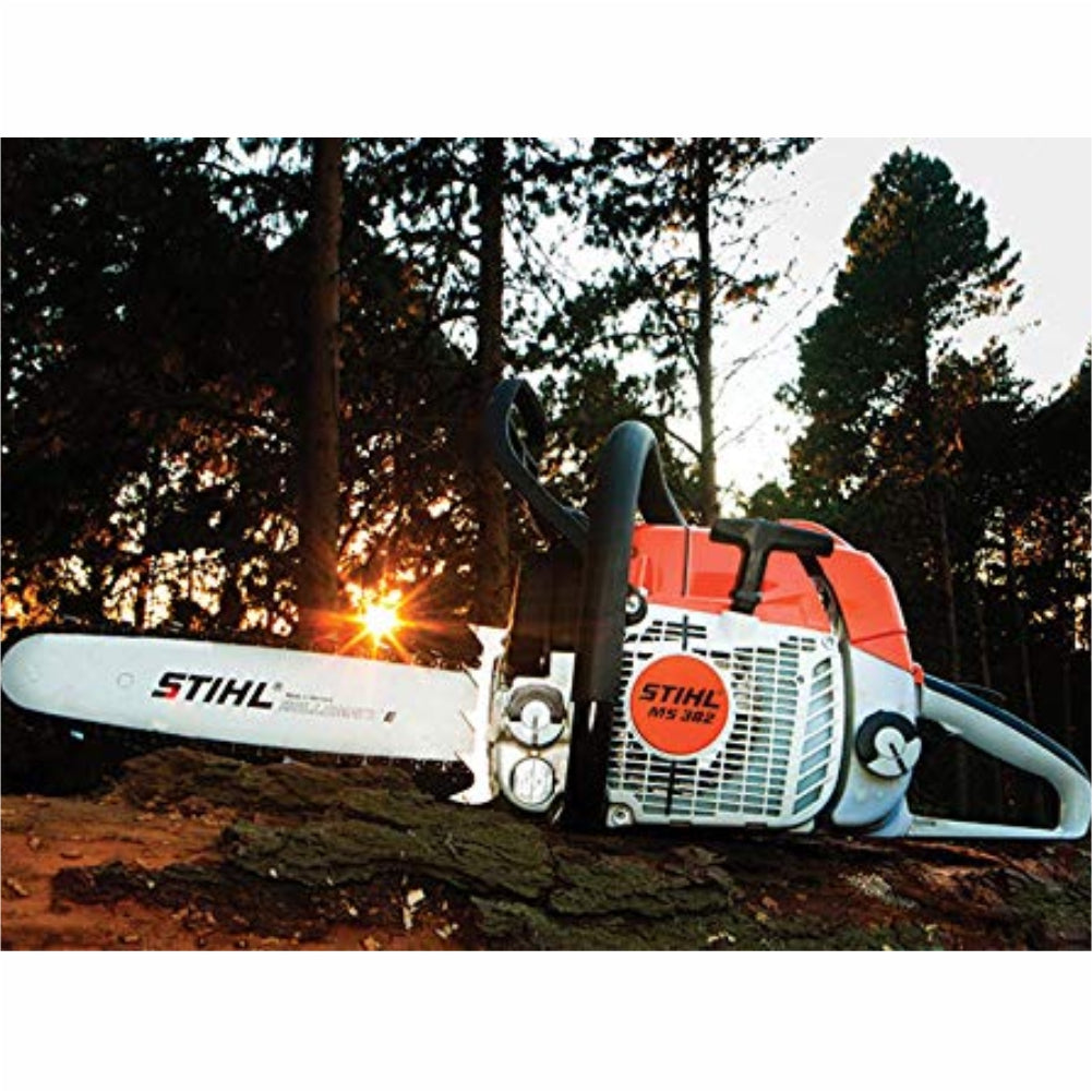Stihl MS 382 chainsaw with 20″ guide bar and chain