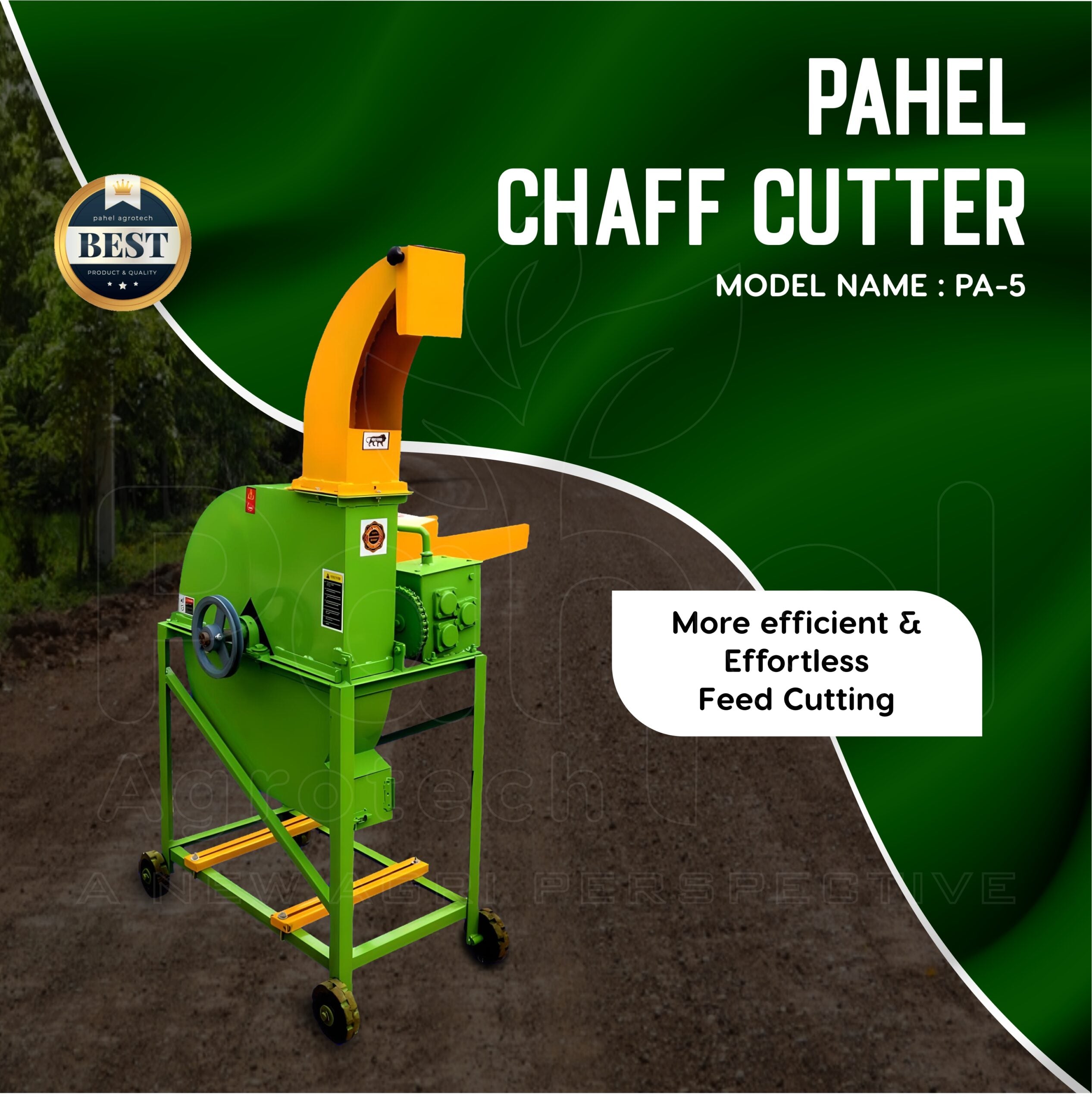 Blower Model Chaff Cutter With 3 HP Motor