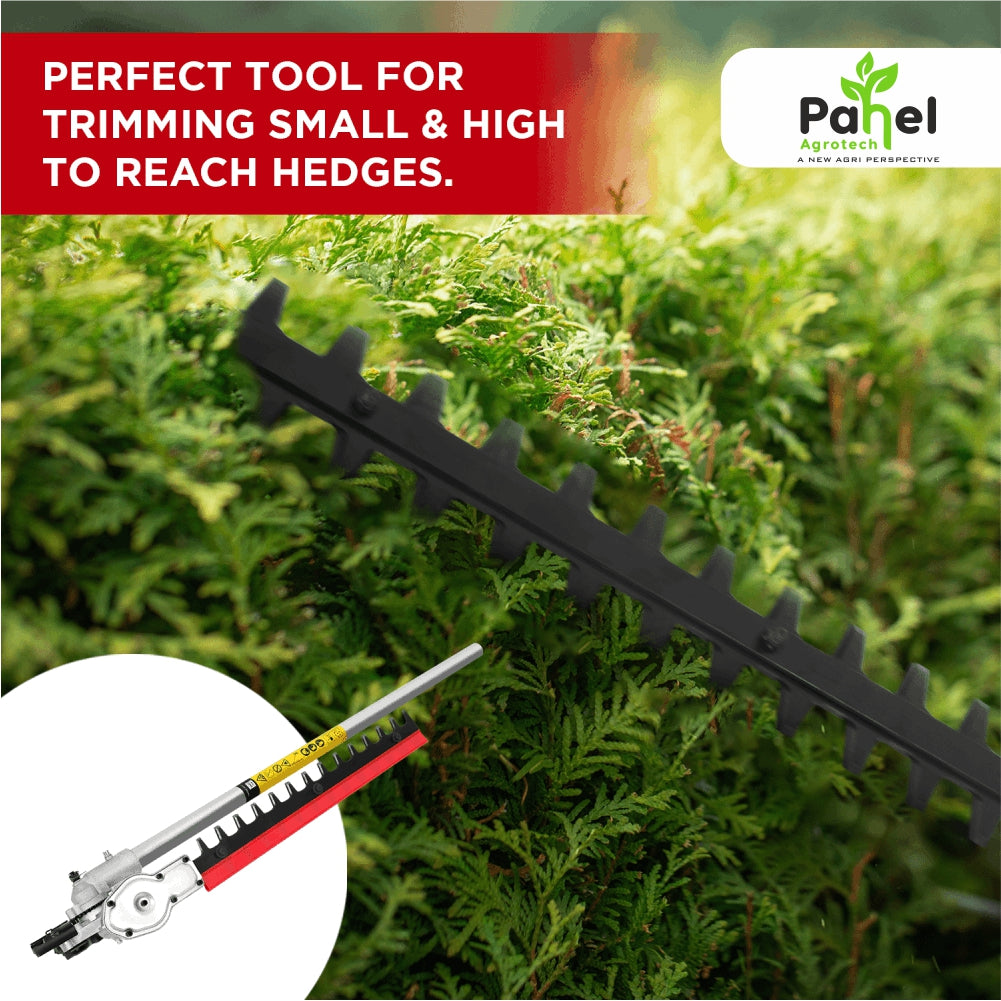 Pahel 5 in 1 Multi Tool Brush Cutter 52 cc 2 Stroke Petrol Engine