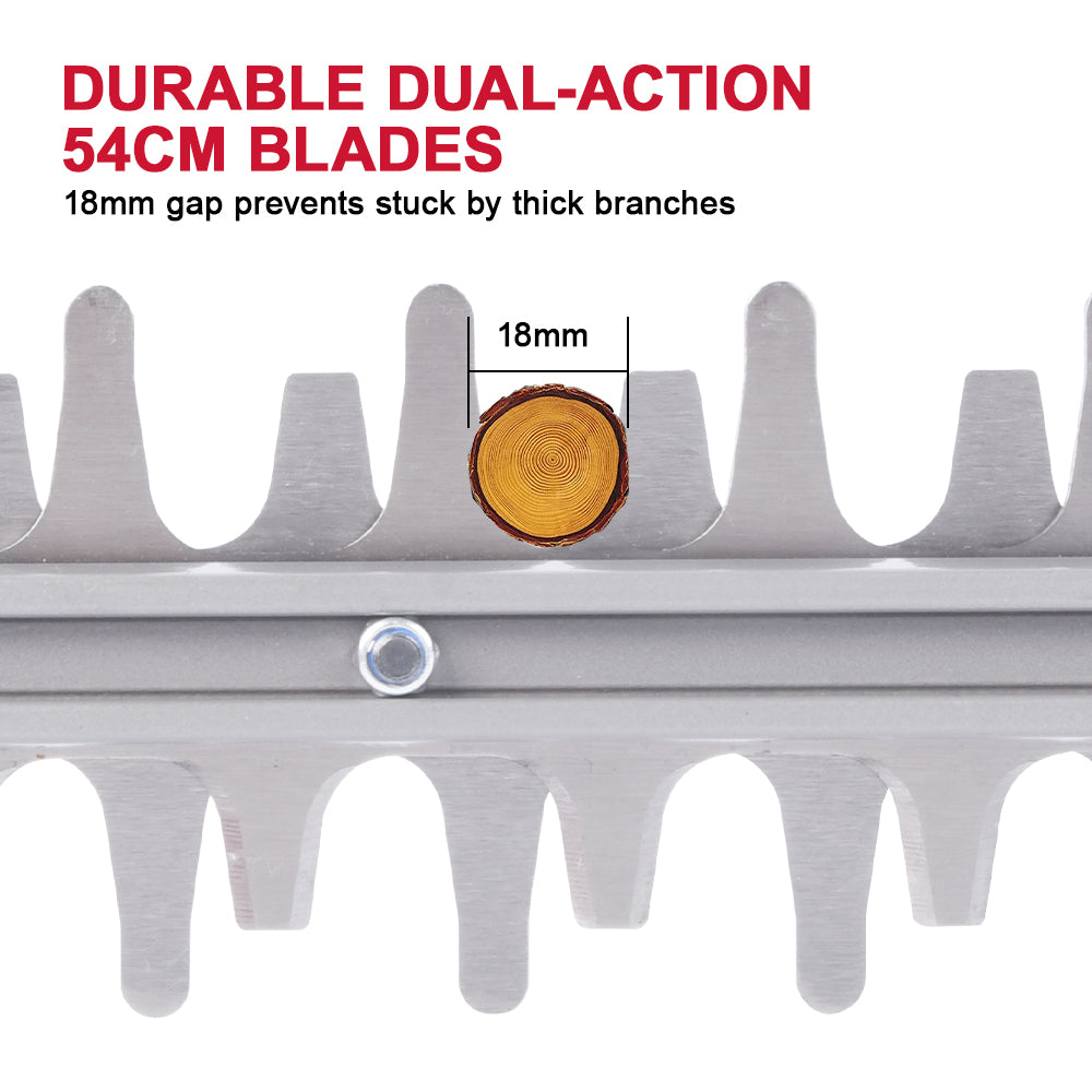 Pahel Twice Battery type 20 V Hedge Trimmer with 21 inches Blade