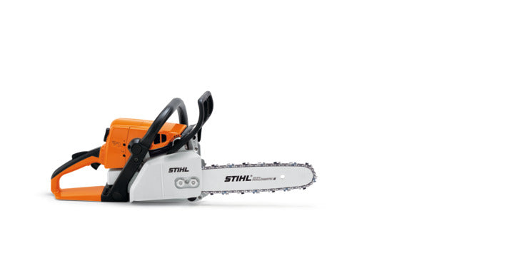 Stihl MS 230 Petrol Chainsaw – 16″ / 18″ Guide Bar & PMM3 Saw Chain | Versatile Home & Farm Saw