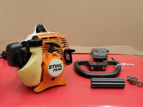 STIHL FS 55 R-CE Brushcutter with AutoCut® C 26-2 & 2-Tooth Grass Blade