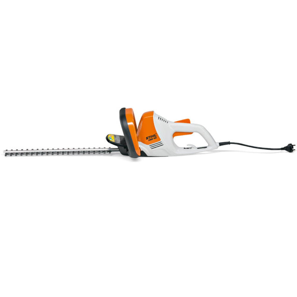 STIHL HSE 42 Electric Cord Hedge Trimmer – 18″ (450 mm) Dual‑Ground Blades