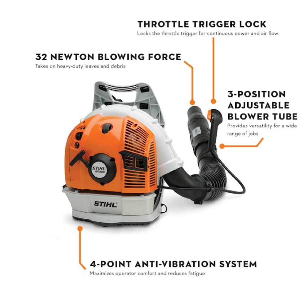 STIHL BR 600 backpack Petrol Leaf Blower