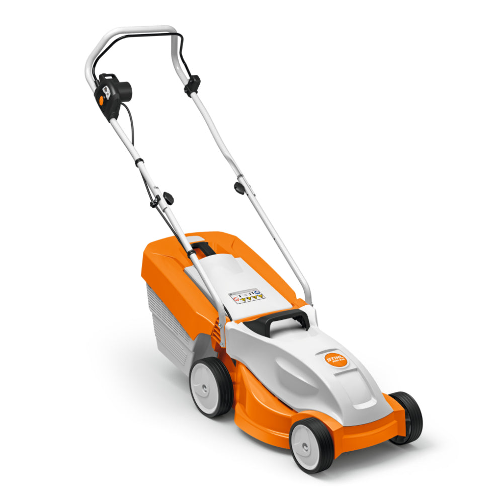 RME 235 electric lawn mower: For small lawns