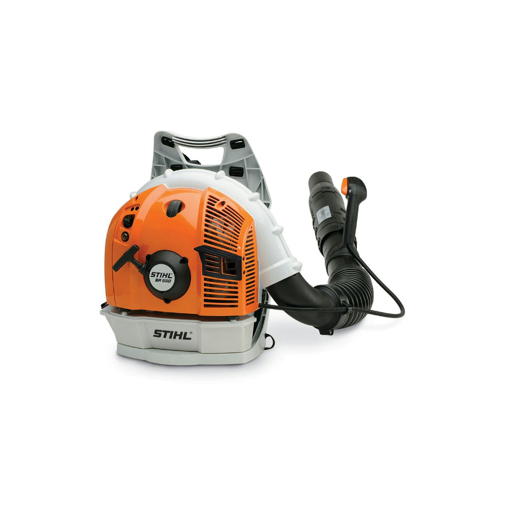 STIHL BR 550 Backpack Petrol Leaf Blower – Professional 4-Mix® Performance