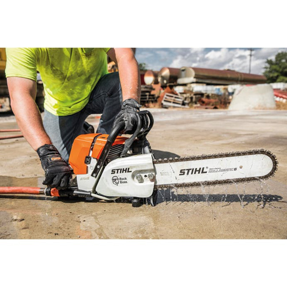 STIHL GS 461 Rock Cutter with 10 L Pressurized Water Container
