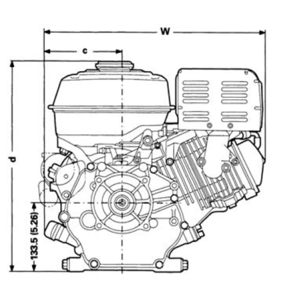 Honda Big Series Engine GX390