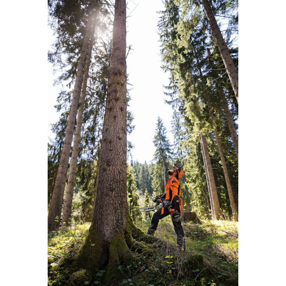 Stihl MS 462 chainsaw fitted with 25″ Rollomatic® guide bar