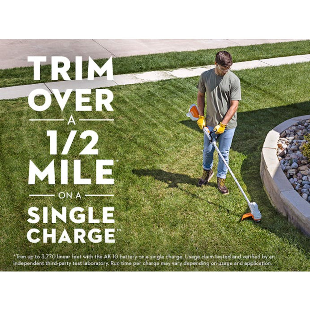 STIHL FSA 57 C-E 11″ Cordless Brushcutter Kit (AK 20 Battery & AL 101 Charger)