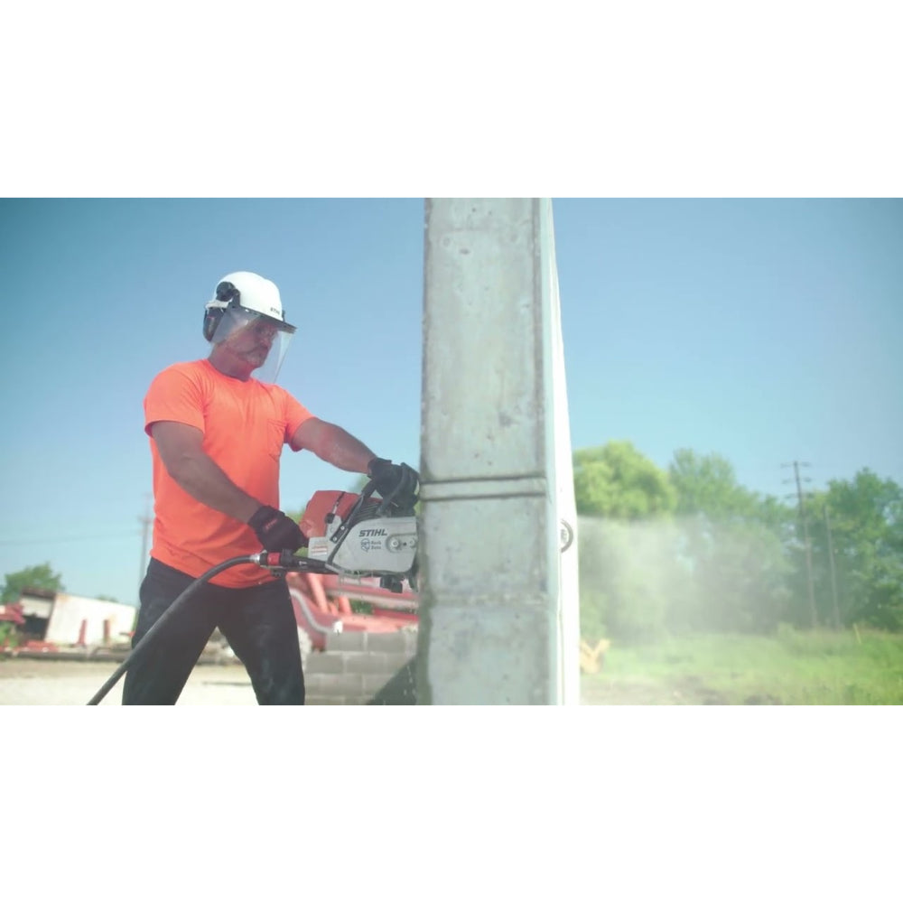 STIHL GS 461 Rock Cutter with 10 L Pressurized Water Container