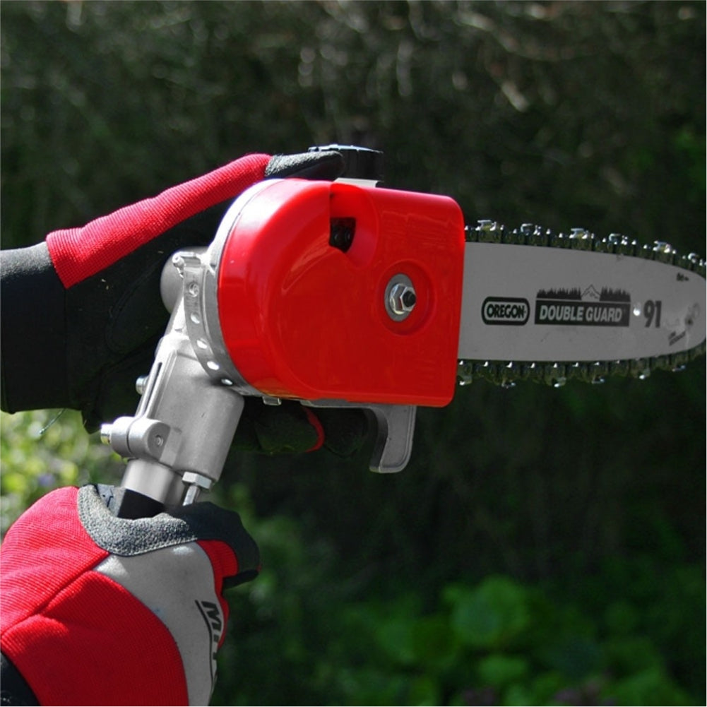 Telescopic Petrol 52 CC Pole Pruner 5 Meter length With 12 Inch Chainsaw