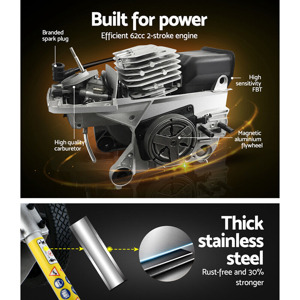 Pahel 35 CC 4 Stroke Trolley Brush Cutter (Wheel Type Brush Cutter)