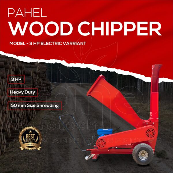 3HP Electric Coconut Leaves Shredder