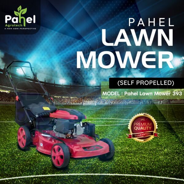 Self propelled 4 Stroke Petrol Power Rotary Lawn Mower - Image 4