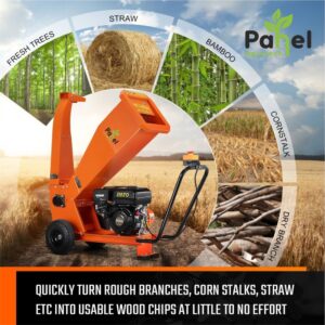 Heavy Duty 7 HP Petrol Operated Wood Chipper