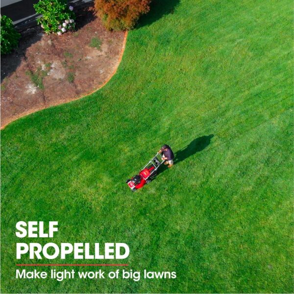 Self propelled 4 Stroke Petrol Power Rotary Lawn Mower - Image 8